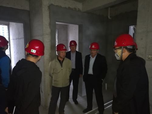 陜煤集團(tuán)、建設(shè)集團(tuán)領(lǐng)導(dǎo)蒞臨渭南分公司檢查指導(dǎo)工作