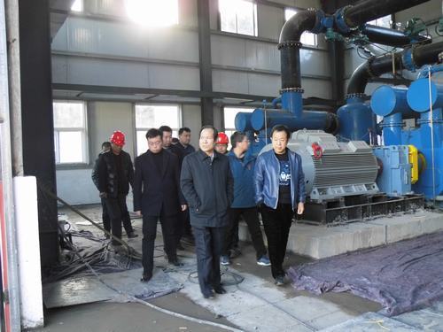 銅煤公司柴溝工地迎來銅川礦業(yè)公司黨委書記、執(zhí)行董事王蓬一行檢查指導工作