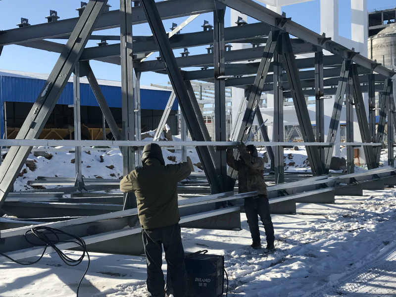 迎寒而上，項目建設無冬天