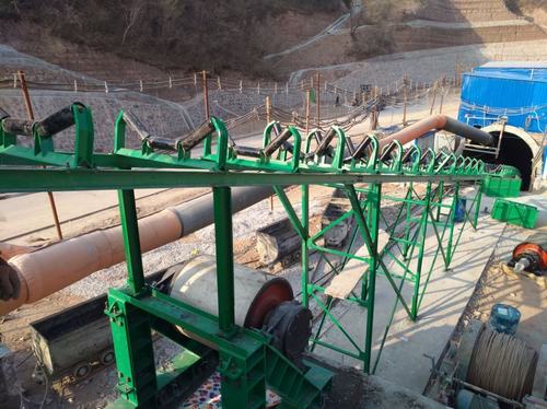 礦建二公司冶坪項(xiàng)目部主、副、風(fēng)實(shí)現(xiàn)全面貫通