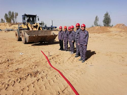 曹家灘煤礦2#、3#轉(zhuǎn)載點(diǎn)正式開(kāi)工