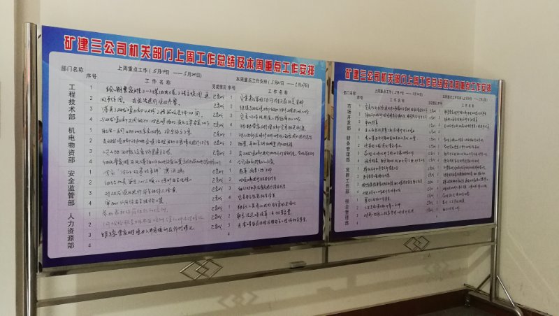 礦建三公司多措并舉提高機(jī)關(guān)工作效率