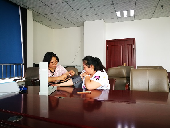 陜煤建設設計研究院開展“服務員工、健康行動”活動