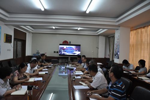 陜煤建設(shè)韓城分公司慶?！敖h97周年”系列活動之專題黨課