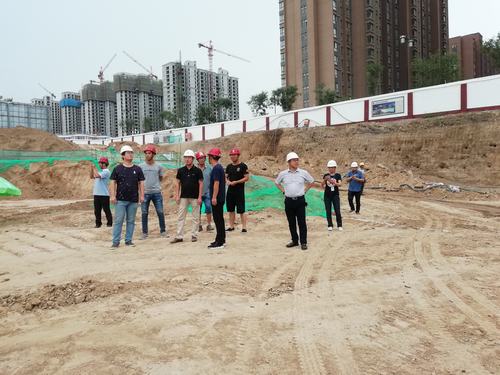 陜煤建設(shè)渭南分公司第五項(xiàng)目部禮悅閣項(xiàng)目3#、5#樓基坑驗(yàn)槽順利通過