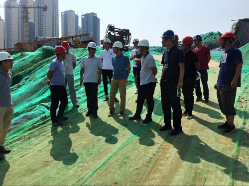 陜煤建設(shè)澄合分公司第十一項(xiàng)目部中科遙感項(xiàng)目3#、基槽順利通過驗(yàn)收