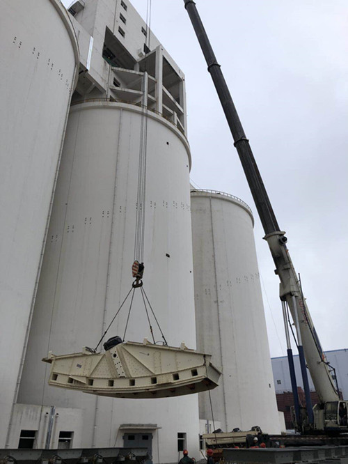 陜煤建設機電安裝公司曹家灘項目部順利完成設備安裝節(jié)點任務