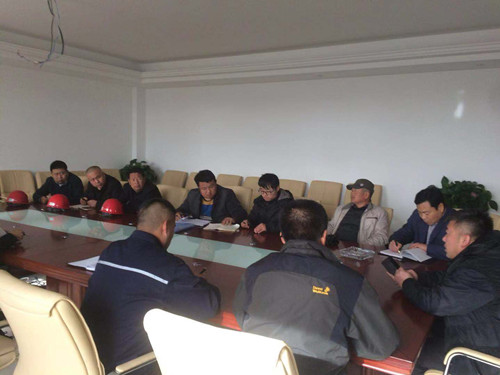 陜煤建設(shè)天工公司土建十部牛家梁鐵路集運站工程通過竣工預驗收