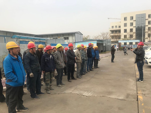 陜煤建設(shè)天工公司土建十五部時刻嚴(yán)把安全質(zhì)量關(guān)