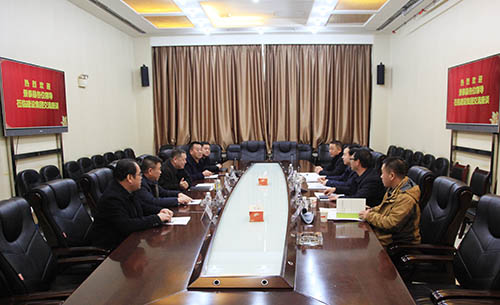 陜煤建設(shè)集團(tuán)與甘肅景泰縣對(duì)接洽談