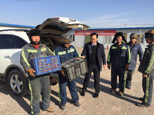 陜煤建設(shè)機(jī)電安裝公司深入一線慰問(wèn)檢查