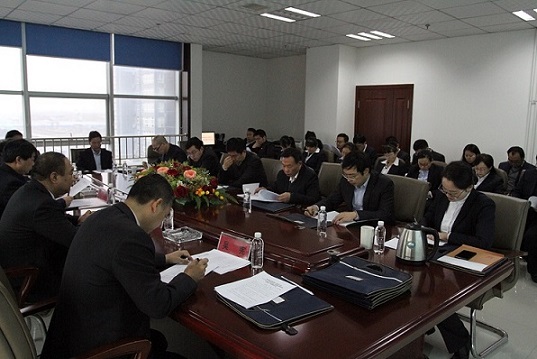 陜煤建設設計研究院認真?zhèn)鬟_學習建設集團“四會”精神