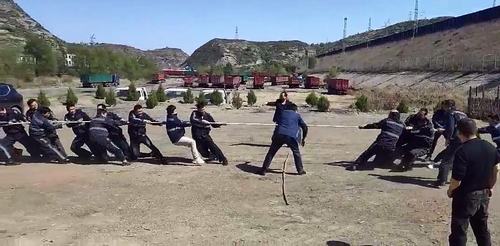 陜煤建設(shè)韓城分公司基層項目部“慶五一”好戲連臺