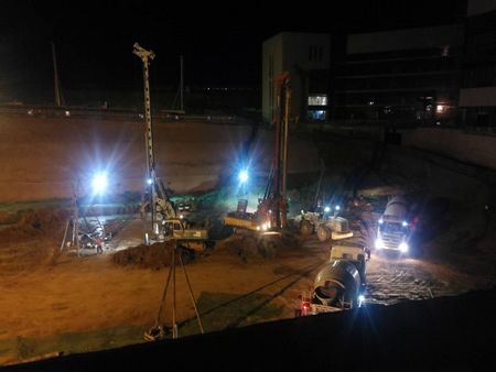 陜煤建設(shè)天工公司十五項(xiàng)目部：全力推進(jìn)陜煤研究院一期B、C區(qū)工程順利施工