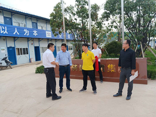 陜煤建設(shè)物資公司同陜建八建集團洽談新材料推廣合作事宜