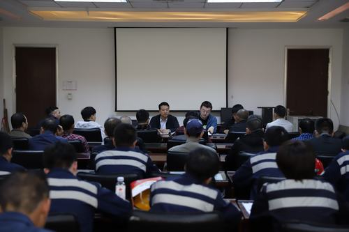 陜煤建設(shè)洗選煤運營公司：對標班前會 助推班組建設(shè)規(guī)范化