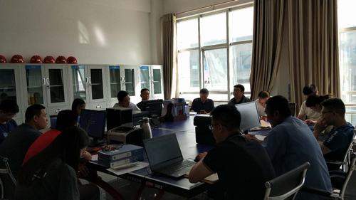 陜煤建設韓城分公司曹家灘十一個單位工程順利通過竣工預驗收