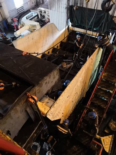 陜煤建設(shè)洗選煤運(yùn)營公司洗煤廠運(yùn)營項目部： 奮戰(zhàn)“7天”大檢修   助力安全生產(chǎn)后勁足