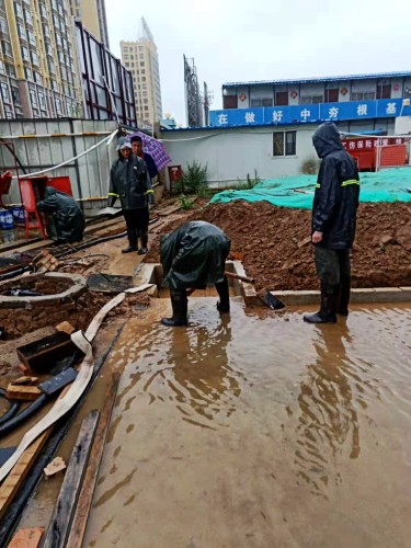 陜煤建設(shè)澄合分公司基層單位雨期來(lái)臨防汛忙