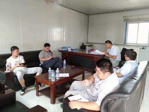 陜煤建設(shè)銅煤公司第二十一項(xiàng)目部黨支部開展學(xué)習(xí)英雄張富清守初心擔(dān)使命主題黨課活動