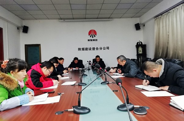 建設(shè)集團(tuán)各單位認(rèn)真學(xué)習(xí)貫徹陜煤集團(tuán)“兩會”精神
