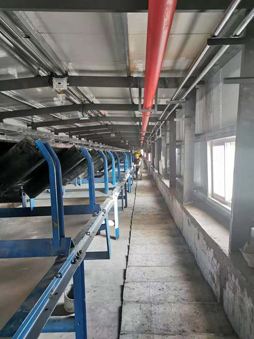 陜煤建設(shè)機電安裝公司：鏖戰(zhàn)小莊礦新建產(chǎn)品倉設(shè)備安裝工程