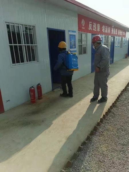 陜煤建設韓城分公司土建九項目部“防控+充電”全力以赴備戰(zhàn)復工