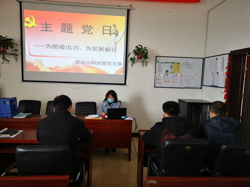 陜煤建設(shè)洗選煤運營公司澄合山陽黨支部開展“為防疫出力、為發(fā)展獻計”主題黨日活動