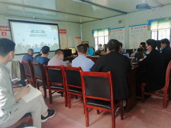 陜煤建設(shè)澄合分公司基層宣講“防疫有我，愛衛(wèi)同行”