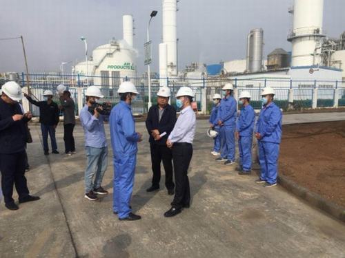 渭南市市政府督查組深入陜煤研究院中試開發(fā)項(xiàng)目指導(dǎo)工作