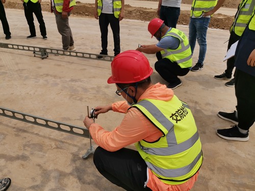 陜煤建設(shè)路橋分公司天漢大道項(xiàng)目路基驗(yàn)收助力施工大干