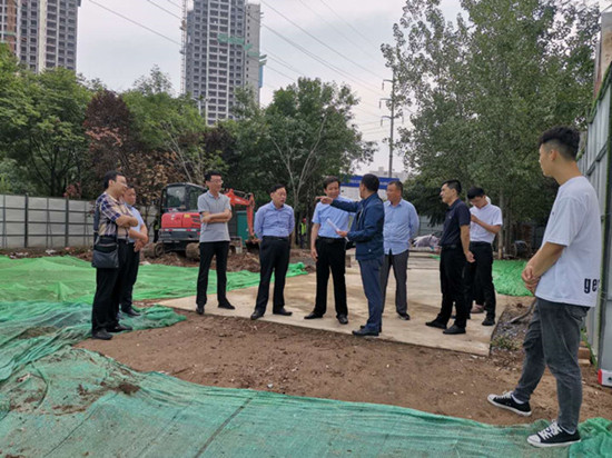 咸陽市項目促進委員會一行調(diào)研智慧泊車公司項目