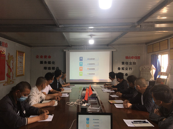 陜煤建設(shè)澄合分公司各單位團(tuán)員青年在行動助力項目安全生產(chǎn)