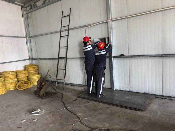 陜煤建設洗選煤運營公司檸條塔運營項目部庫區(qū)換新顏