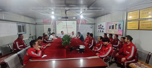 陜煤建設(shè)機(jī)電安裝公司：深入一線開展全國“兩會”精神宣講