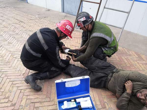 陜煤建設(shè)掘進公司：安全演練讓安全管理有備無患