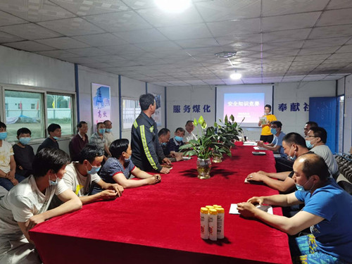 陜煤建設(shè)機(jī)電安裝公司夯實(shí)“雨季三防”安全堤