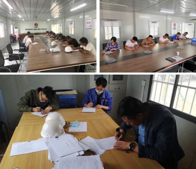 陜煤建設(shè)綠宇公司“逢查必考”、“逢會必考” 提升全員安全素質(zhì)