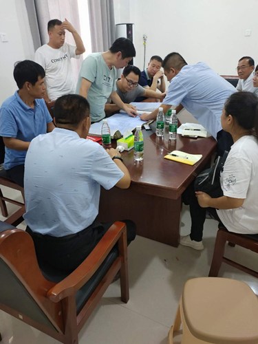 咸陽分公司承建的玉桂園住宅小區(qū)4#、5#樓順利通過分戶驗收