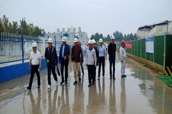 陜煤集團安全生產(chǎn)第三督導組蒞臨建設(shè)集團檢查指導工作