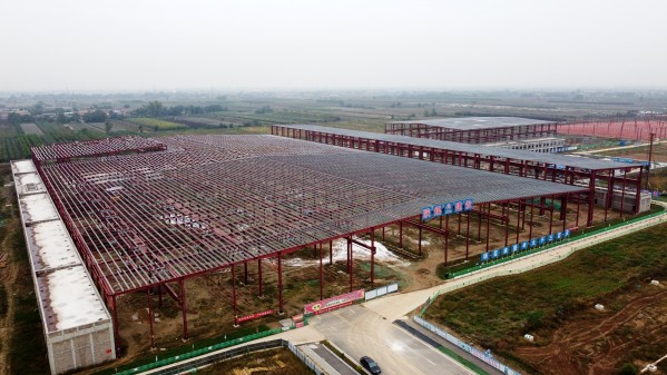 陜煤建設(shè)澄合分公司承建的南京金龍純電動(dòng)商用車建設(shè)項(xiàng)目首個(gè)防火涂料噴涂工作全面展開(kāi)