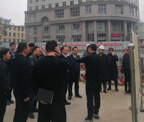 四川省達(dá)州市住建局考察團(tuán)蒞臨城市停車場BOT項目考察指導(dǎo)工作