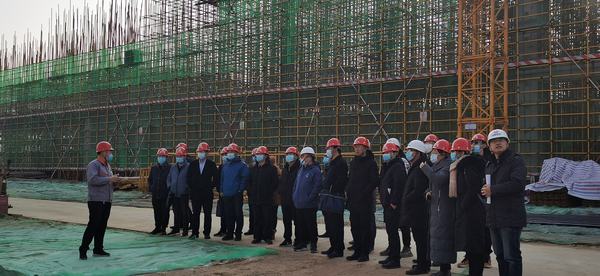 陜煤建設鋼網架頂升新技術應用觀摩活動在渭南分公司南京金龍項目部順利開展