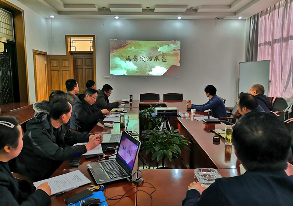 陜煤建設(shè)礦建三公司：觀看警示教育片，反腐倡廉永遠(yuǎn)在路上