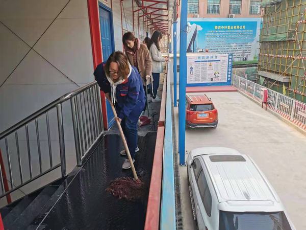 陜煤建設(shè)韓城分公司土建二項(xiàng)目部：巾幗展風(fēng)采，喜迎“三八”節(jié)