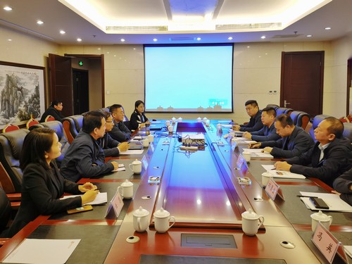 趙敬凱前往陜西府谷機(jī)場(chǎng)建設(shè)投資有限公司交流洽談