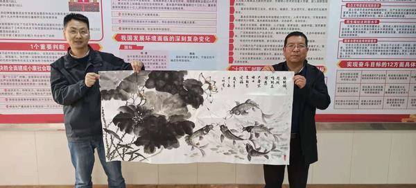 水墨書畫弘揚(yáng)清廉正氣