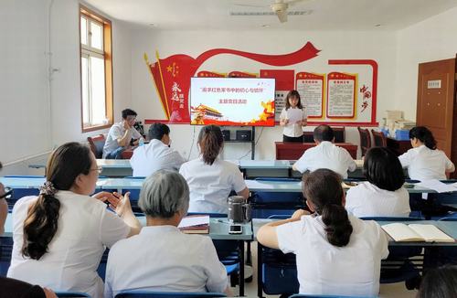 陜煤建設(shè)銅煤公司機(jī)關(guān)第一黨支部開展“追尋紅色家書中的初心與情懷”主題黨日活動(dòng)