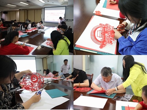 陜煤建設(shè)路橋分公司開展慶祝建黨100周年紅色剪紙活動(dòng)