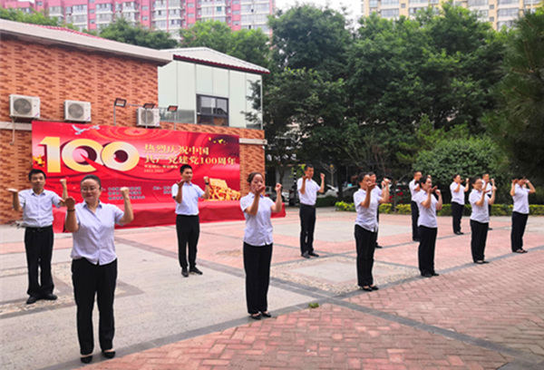 陜煤建設礦建三公司：加緊排練節(jié)目 獻禮建黨100周年